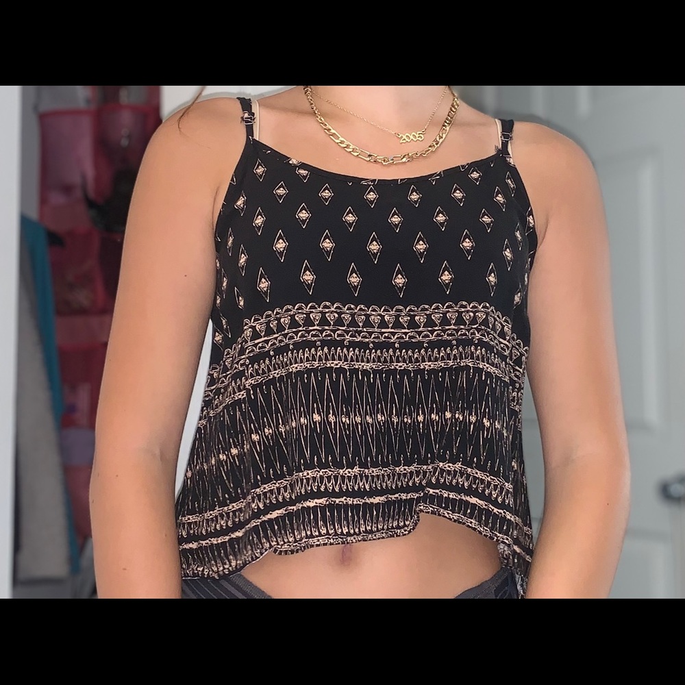 Cropped tank top